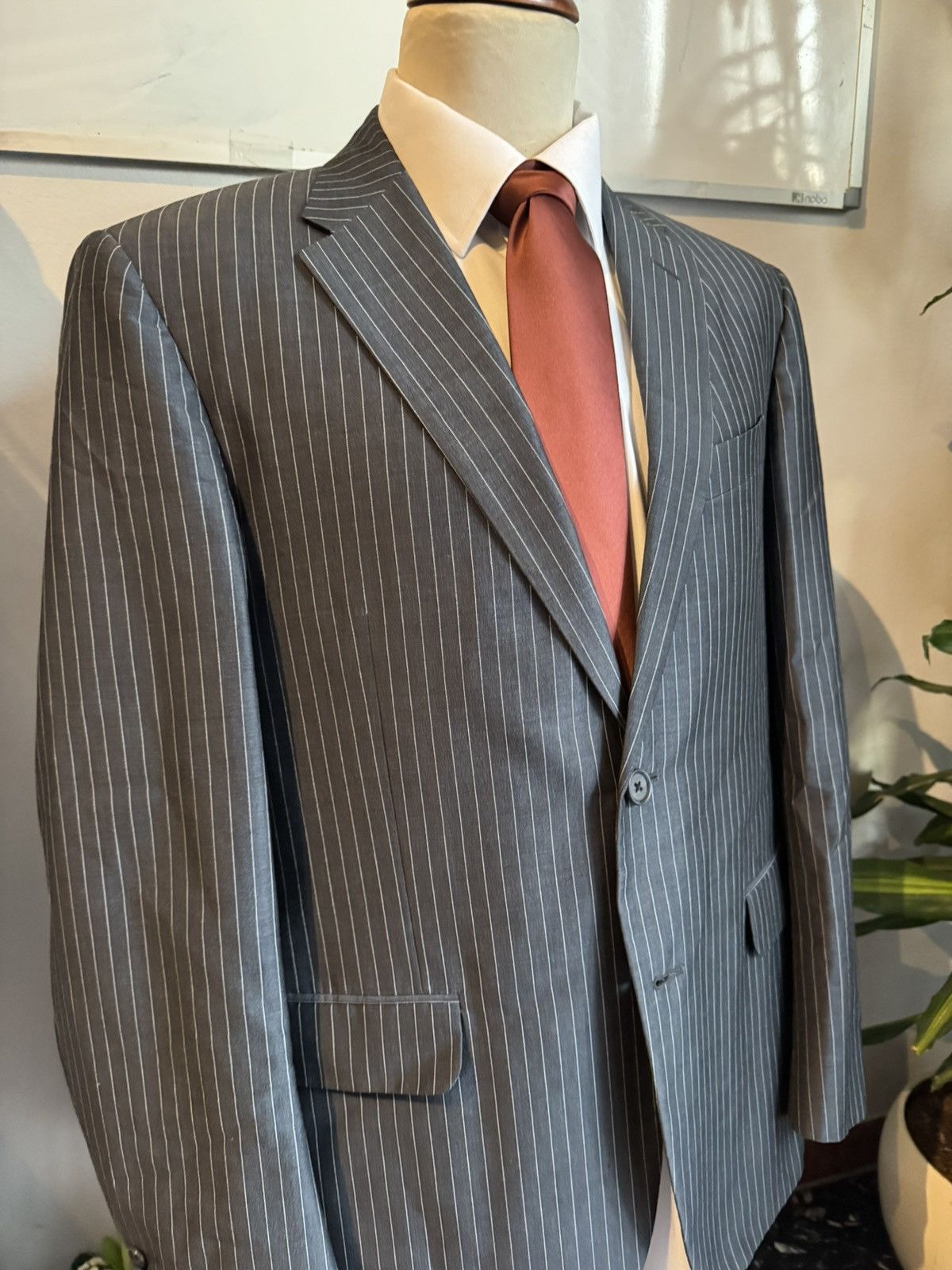 Corneliani Corneliani blue suit 52 Size 52R - 2 Thumbnail