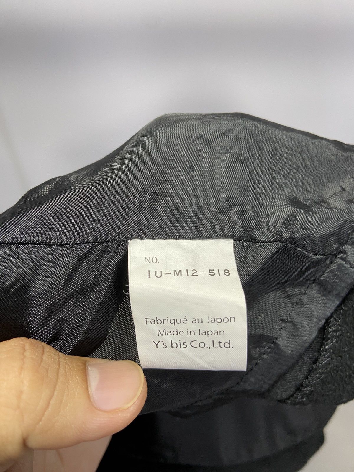 Yohji Yamamoto Yohji yamamoto i wish Y’s bis black jacket Size S / US 4 / IT 40 - 9 Thumbnail