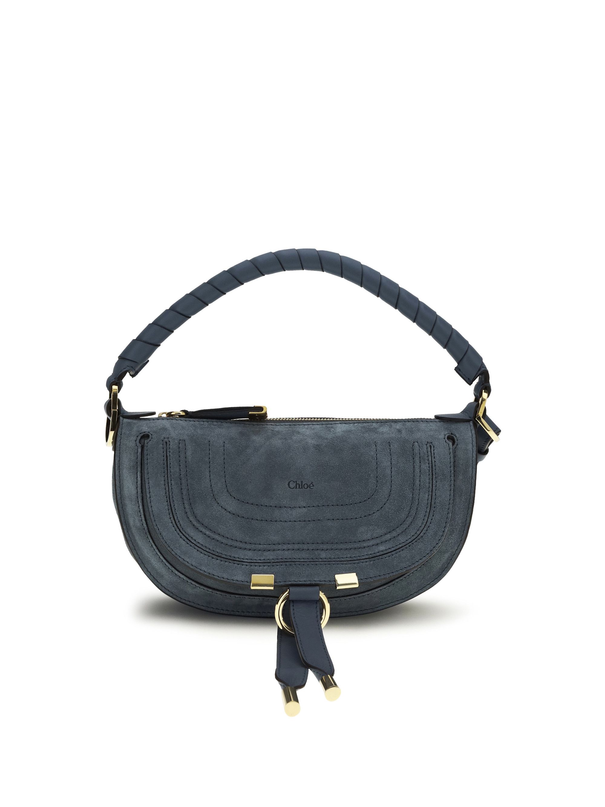 Chloe Marcie suede mini Shoulder Bag Size ONE SIZE - 1 Thumbnail
