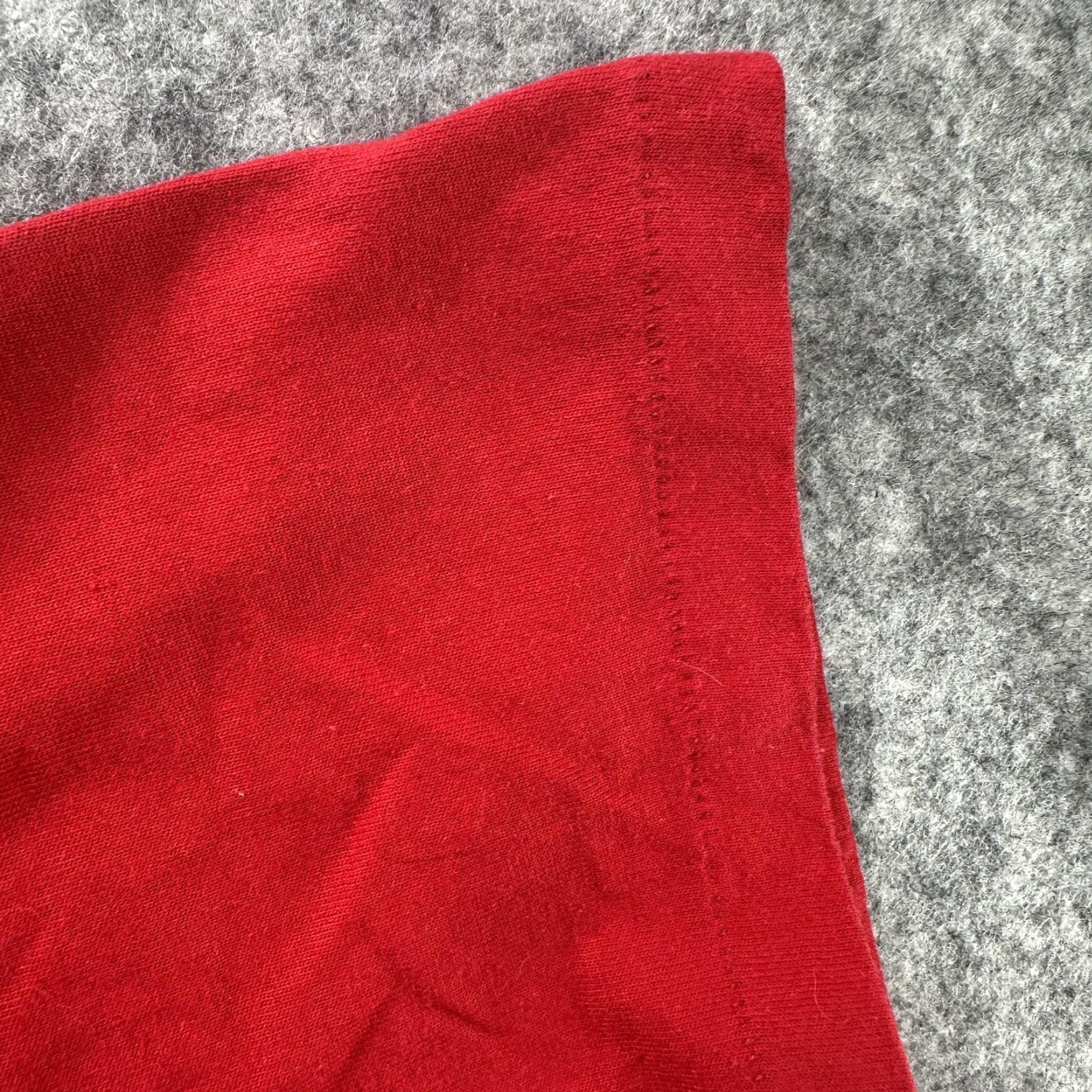 Jerzees VINTAGE Jerzees Polo Shirt Mens XL Pergament Management Pocket Embroidered USA Red Polo Shirt Work Mens XL Red Size US XL / EU 56 / 4 - 7 Thumbnail