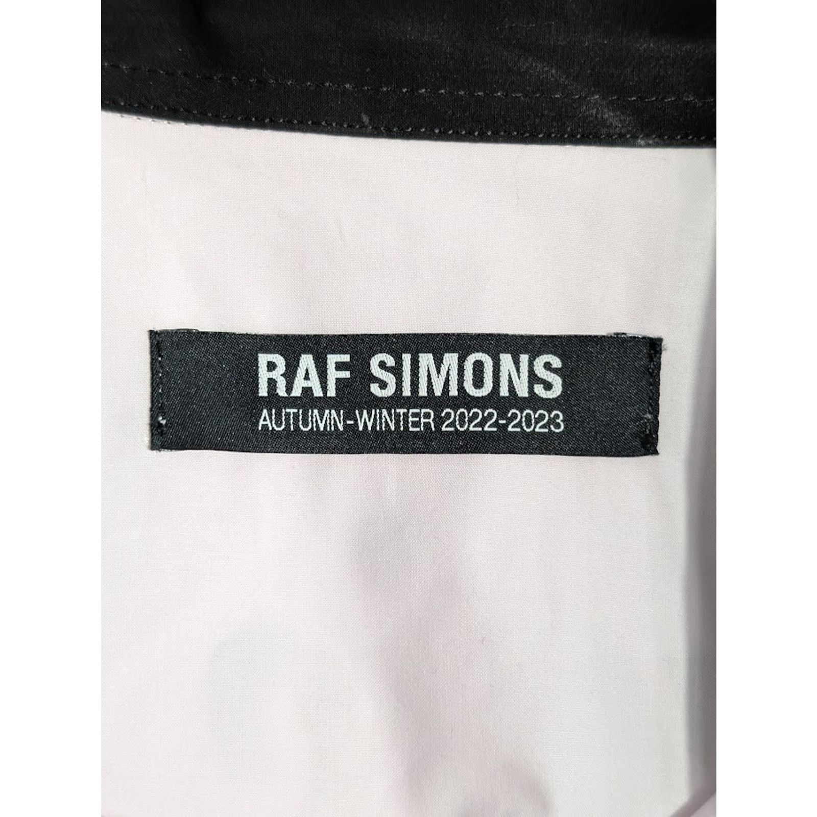 Raf Simons o1rshd1 Bicolor Americano Shirt Print On Shoulder Black/Pink Size US XL / EU 56 / 4 - 16 Thumbnail