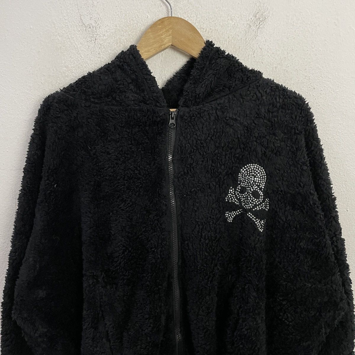 Seditionaries Vintage M.K.R Skull Sediotinaries Sherpa Fleece Skull Size US XXL / EU 58 / 5 - 10 Thumbnail