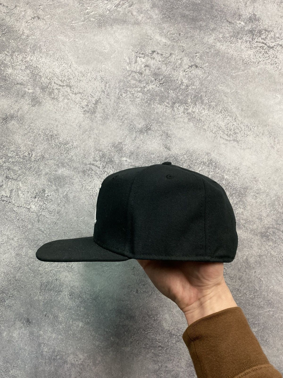 Jordan Brand Vintage Nike Jordan Cap snapback baseball y2k black hat Size ONE SIZE - 3 Thumbnail