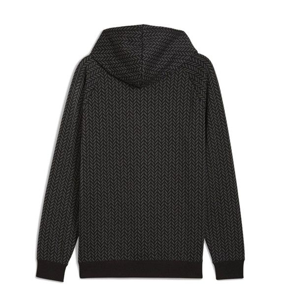 Puma NWT Puma Essentials Herringbone Pullover Hoodie Black XL Size US XL / EU 56 / 4 - 6 Thumbnail