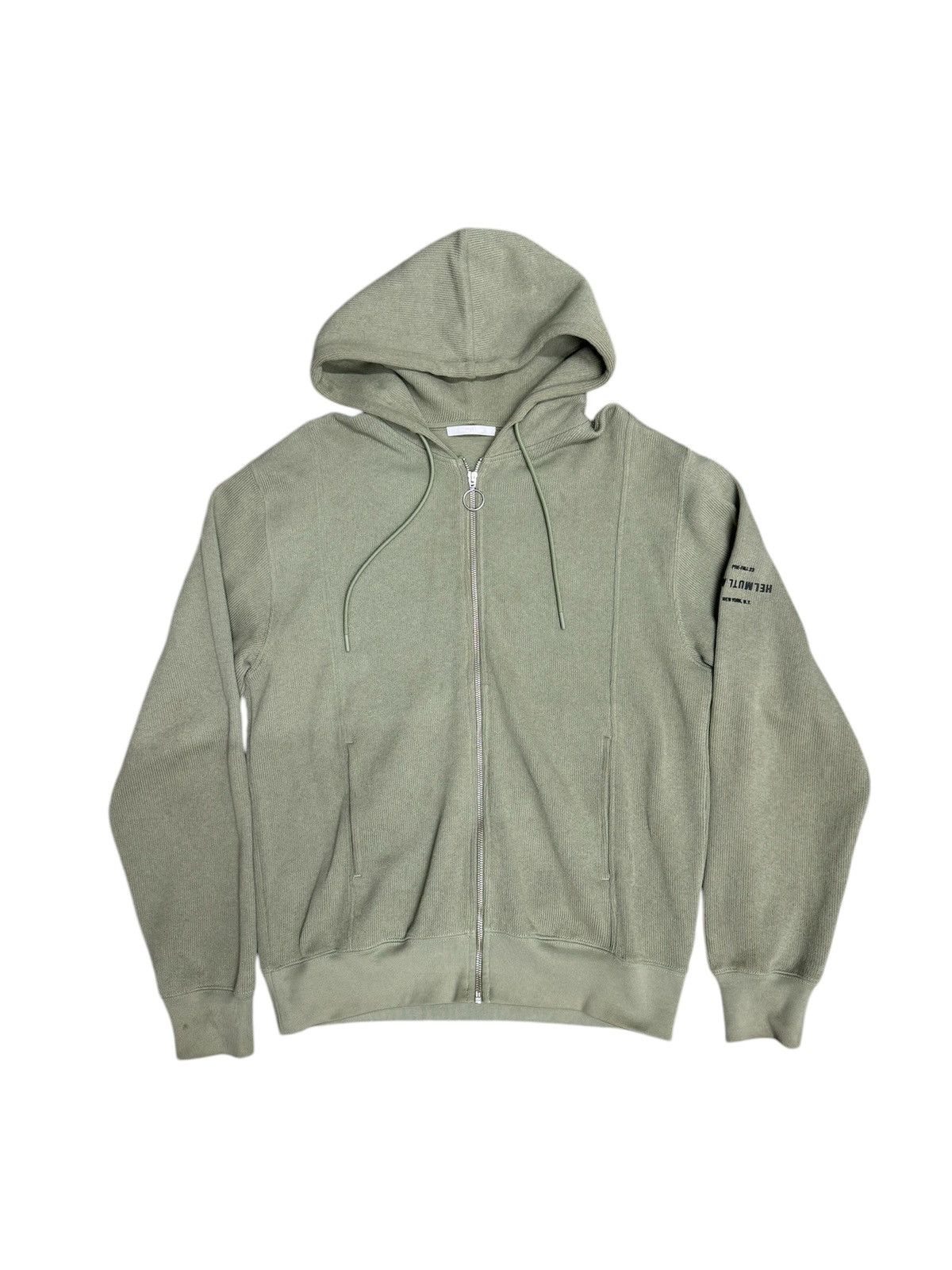 Helmut Lang Helmut Lang Ribbed Zip Up Size US S / EU 44-46 / 1 - 1 Thumbnail