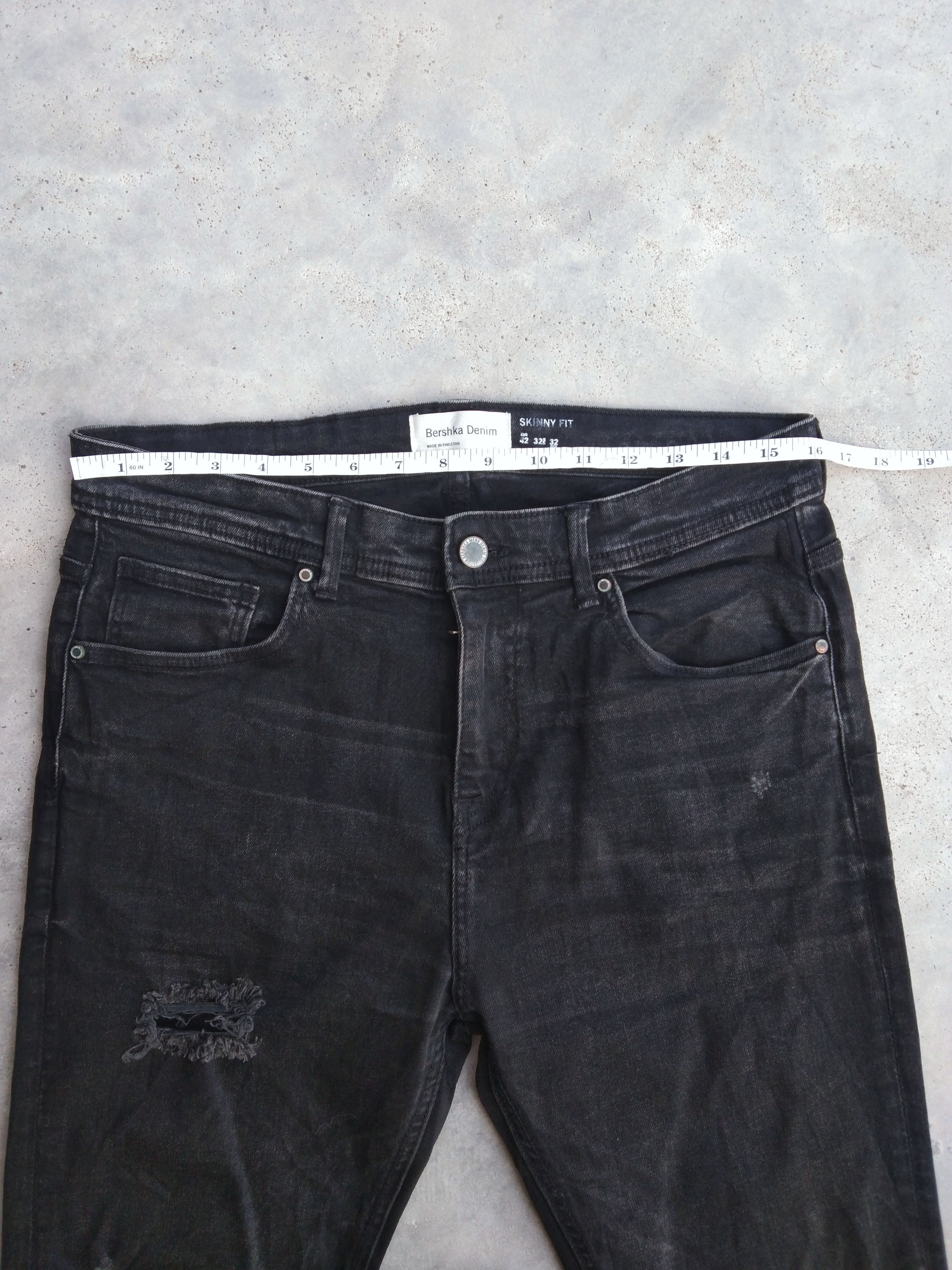 Bershka Bershka Denim Black Skinny 32x30 Size US 32 / EU 48 - 6 Thumbnail