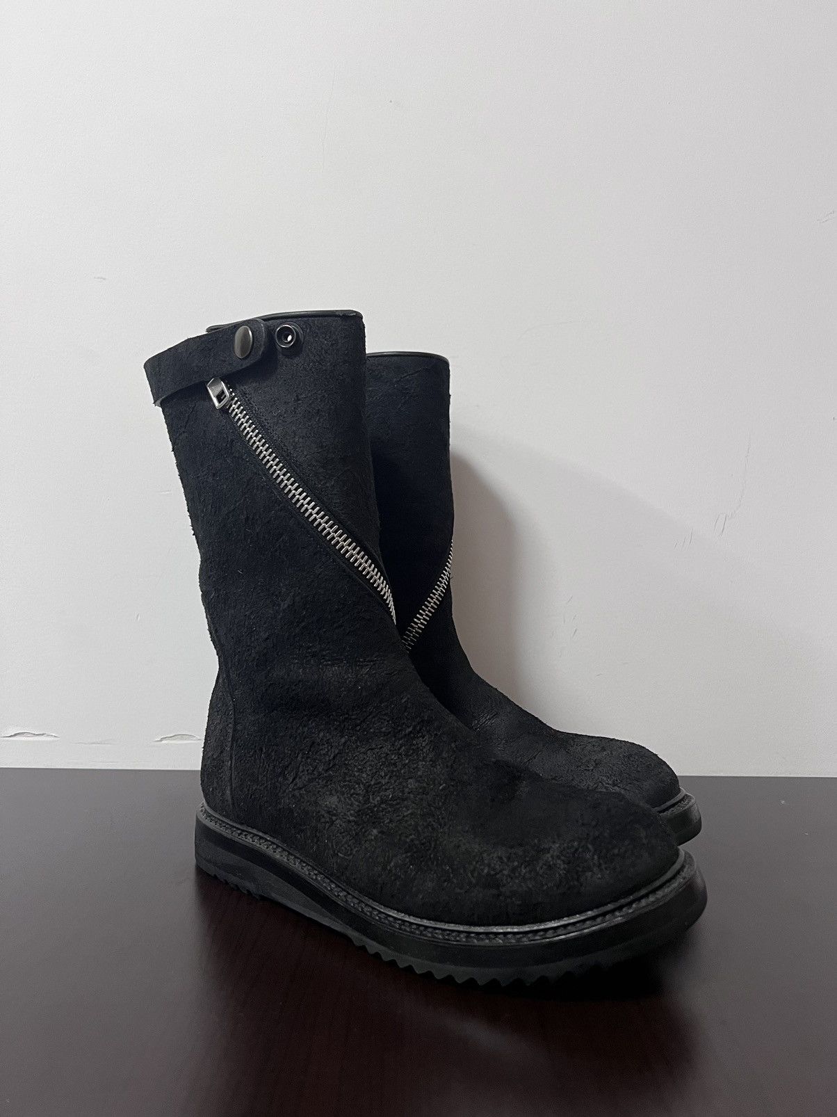 Rick Owens Rick owens Spiral Zip Creeper Boots sz35.5 Size US 5.5 / IT 35.5 - 5 Thumbnail