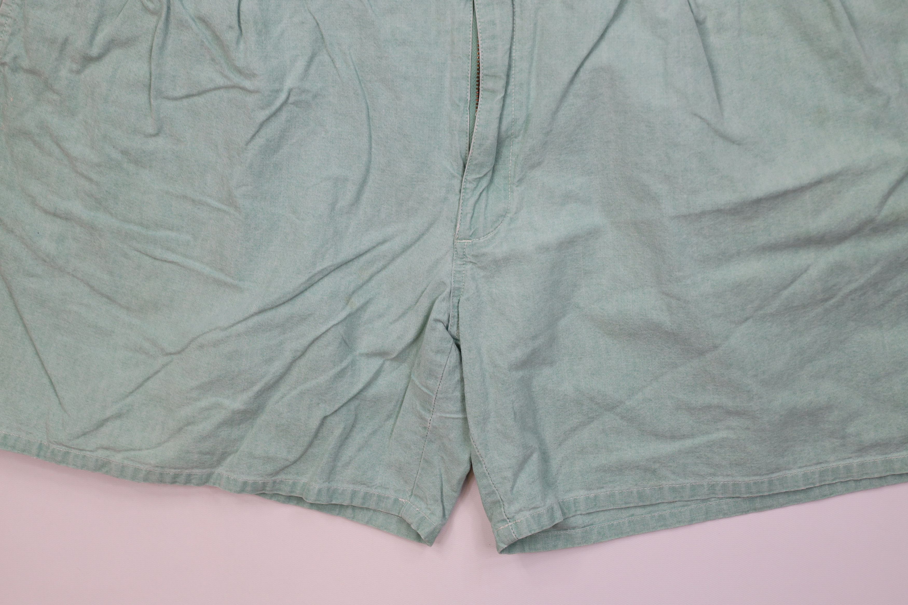 Ralph Lauren Vintage 90s Ralph Lauren Above Knee Chino Shorts Green Size US 40 / EU 56 - 4 Thumbnail