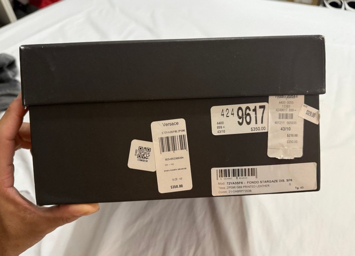 Versace Jeans Couture Versace jeans couture "Scarpa" sneaker with calf leather Size US 10 / EU 43 - 8 Thumbnail