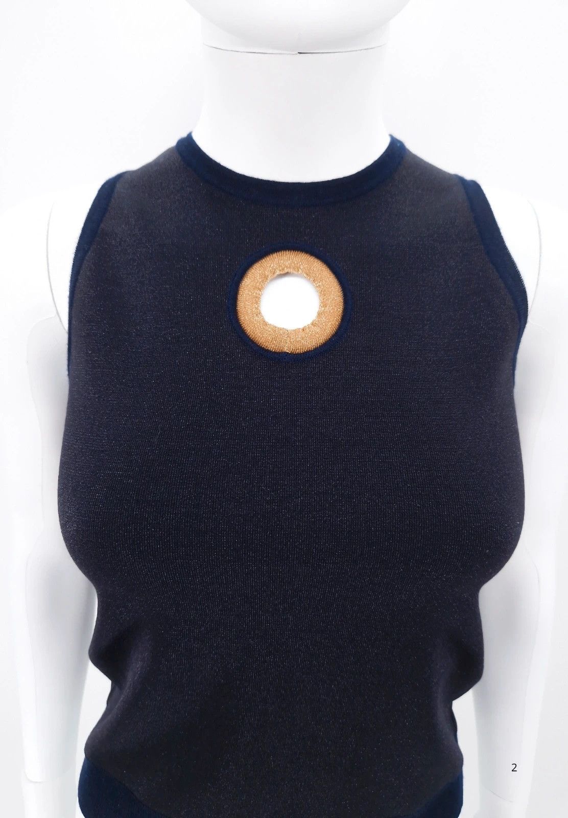 Louis Vuitton LV glitter cut out top Size XS / US 0-2 / IT 36-38 - 2 Thumbnail