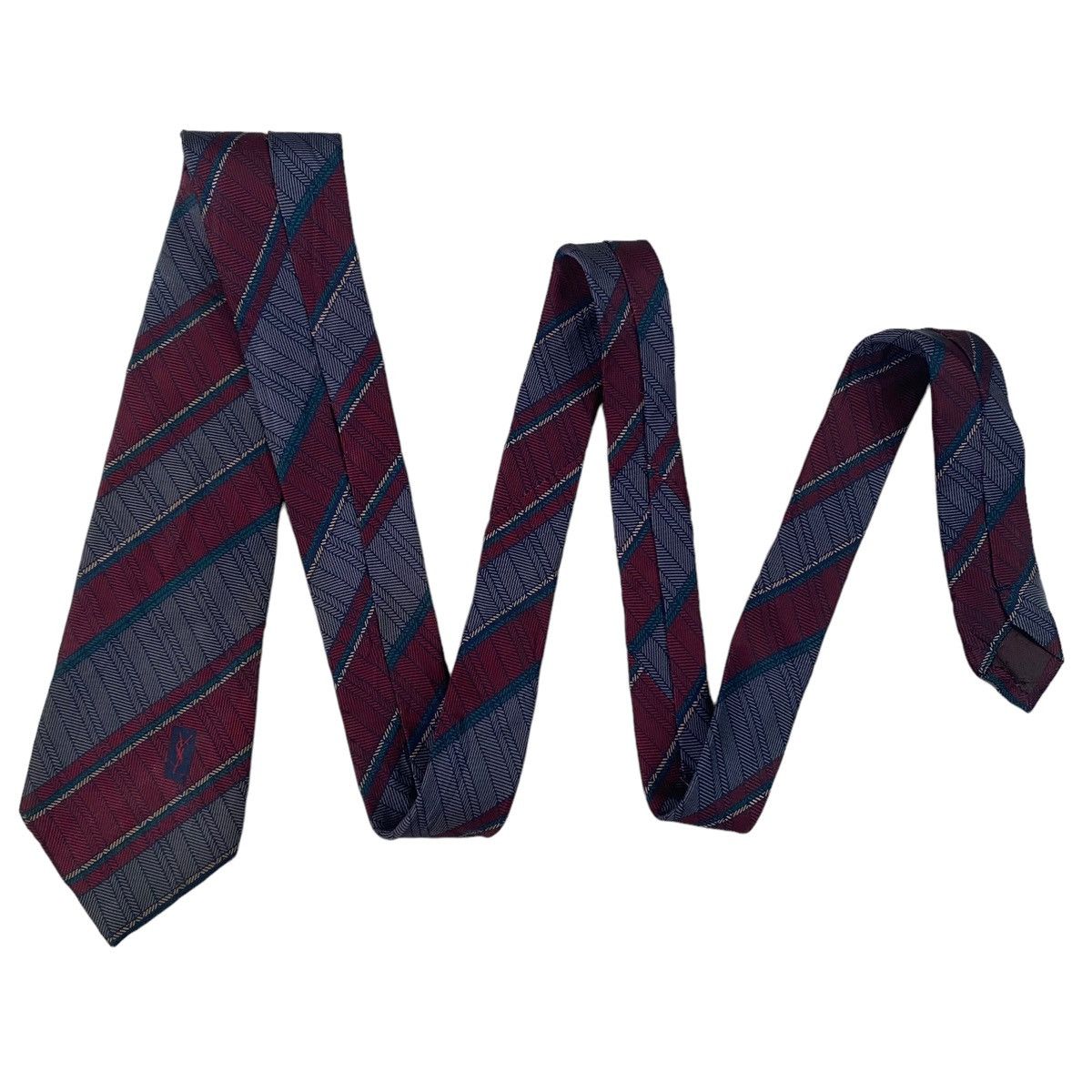 Vintage × Yves Saint Laurent 💥VINTAGE YVES SAINT LAURENT Paris necktie silk tie Size ONE SIZE - 1 Thumbnail