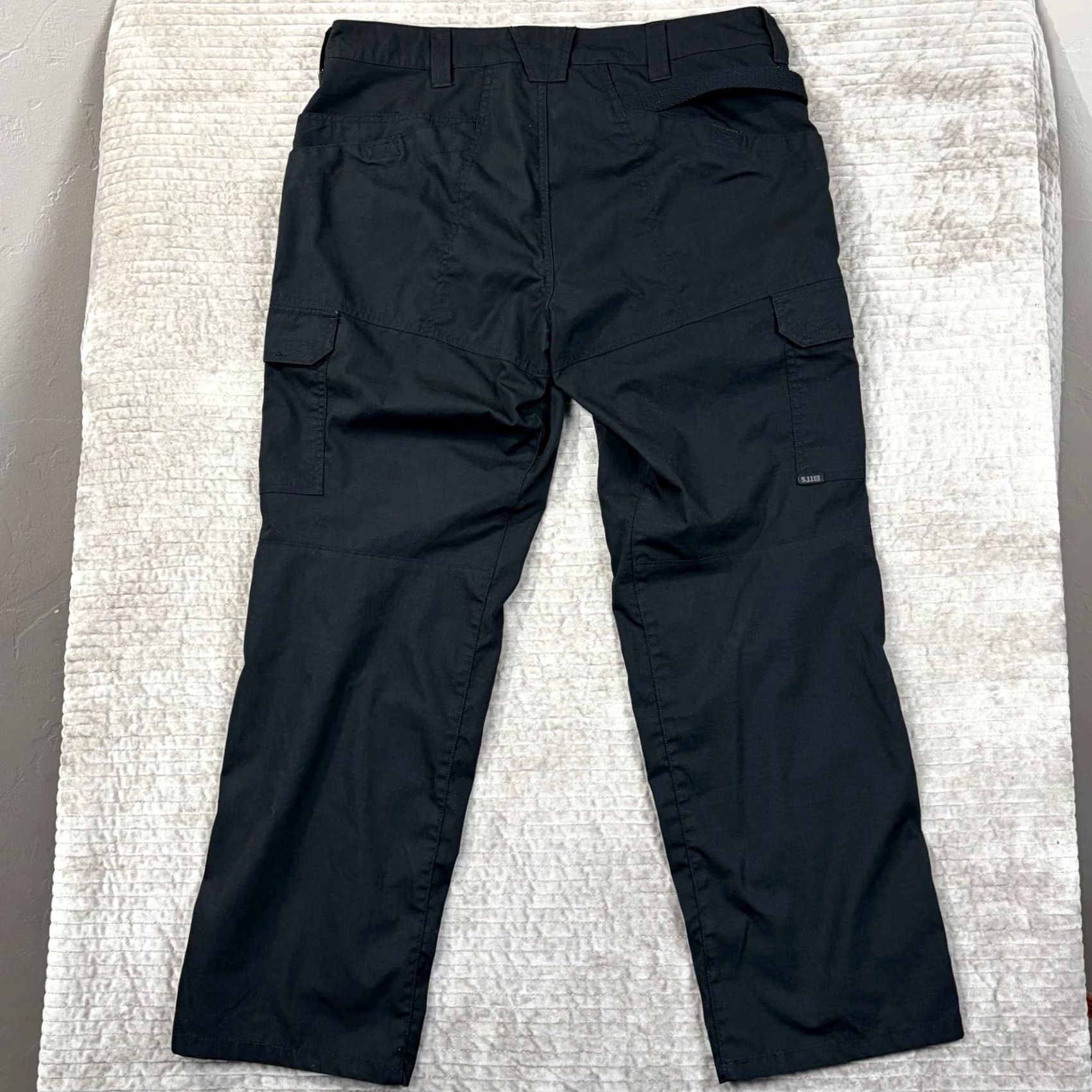 Vintage 5.11 Tactical Stryke Cargo Pants Black Womens 14 Regular 64445ABR-019 Ripstop Tweed? Size 36" / US 14 / IT 50 - 6 Thumbnail