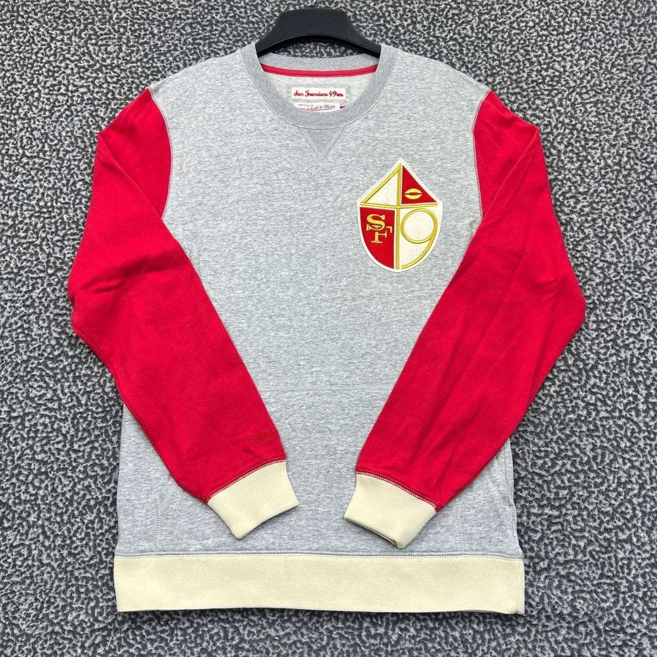 Mitchell & Ness San Francisco 49ers Sweatshirt Men Pullover Long Sleeve L Size US L / EU 52-54 / 3 - 1 Thumbnail