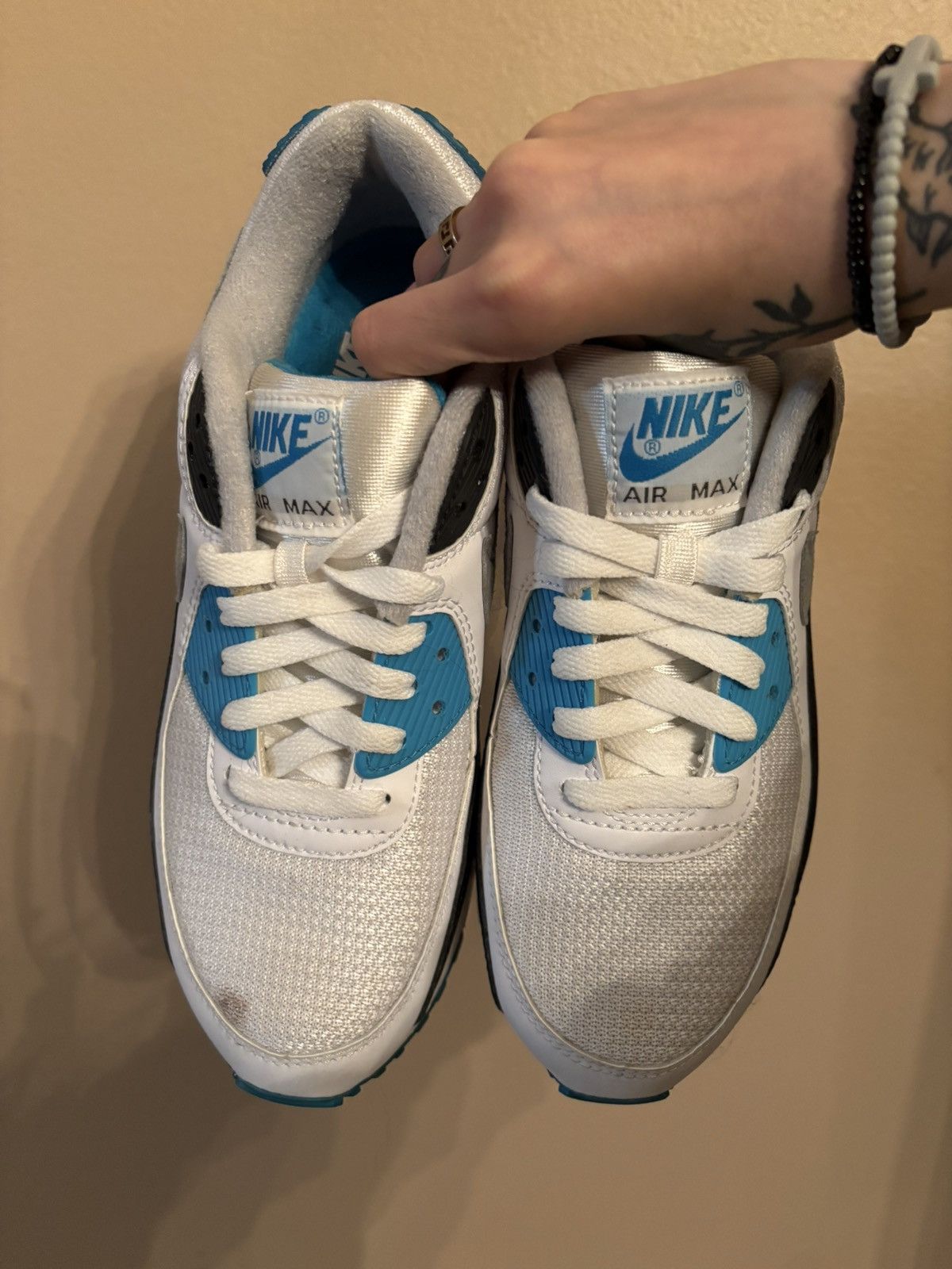 Nike Nike Air Max 90 Retro 'Laser Blue' 2020 Size US 7 / EU 40 - 3 Thumbnail