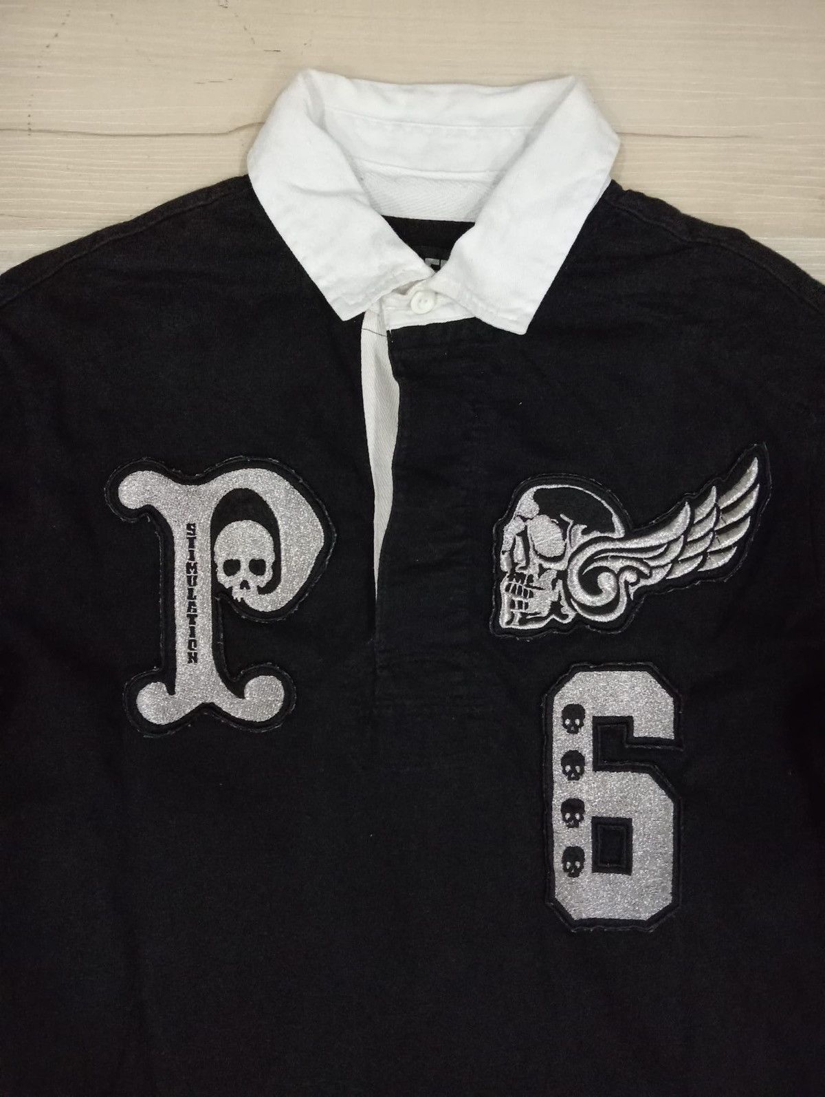 PPFM PPFM skull patches shirt Size US M / EU 48-50 / 2 - 3 Thumbnail