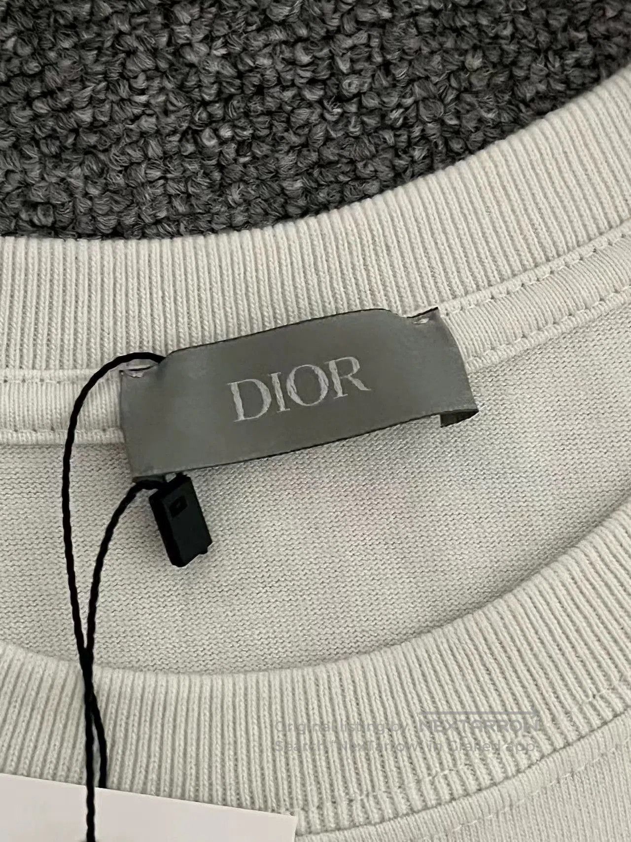Dior dior logo embroidered mint green short sleeve tee. Size US M / EU 48-50 / 2 - 4 Thumbnail