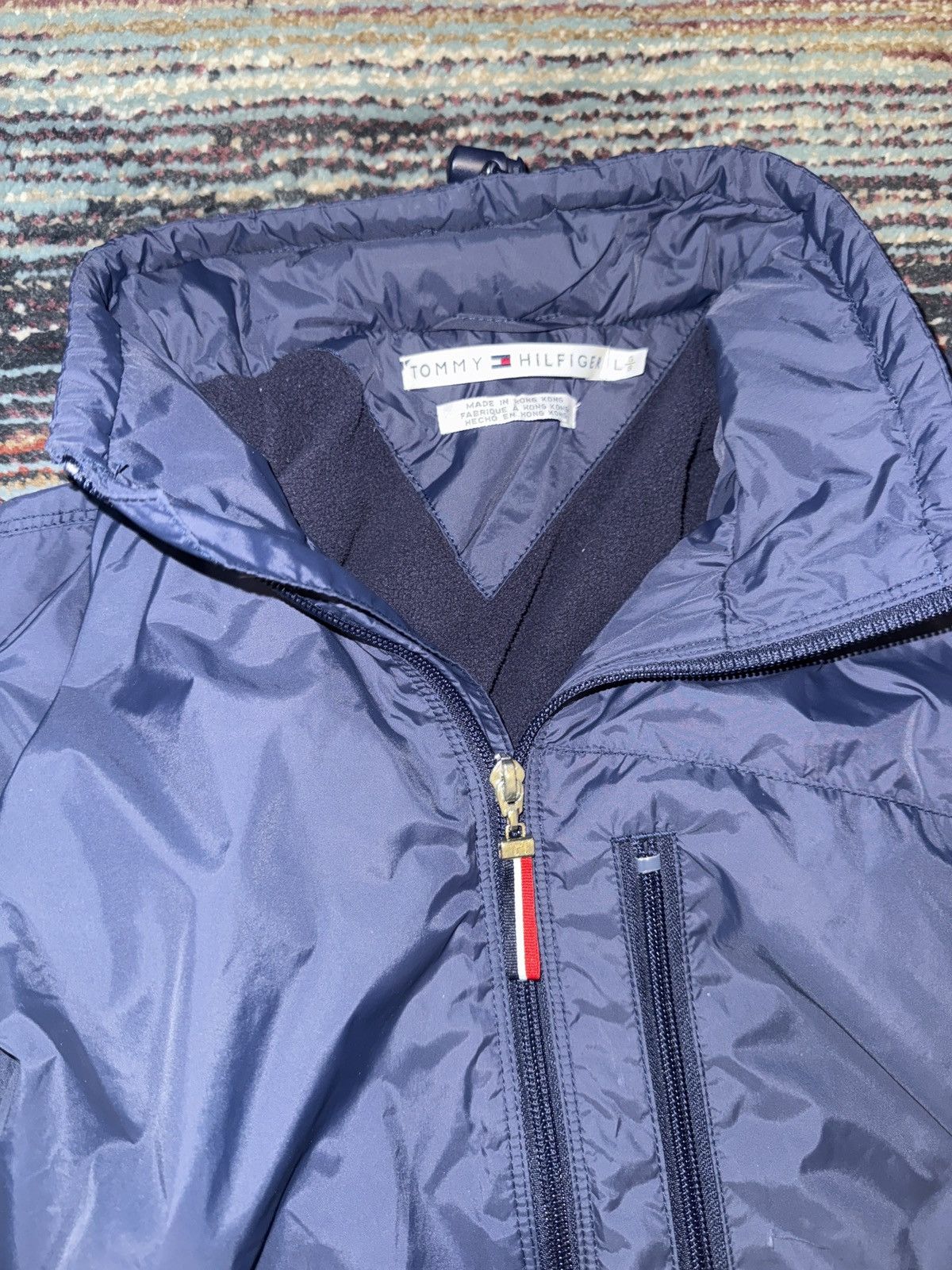 Tommy Hilfiger 90s Tommy Hilfiger Athletics Zip up Size US L / EU 52-54 / 3 - 3 Thumbnail