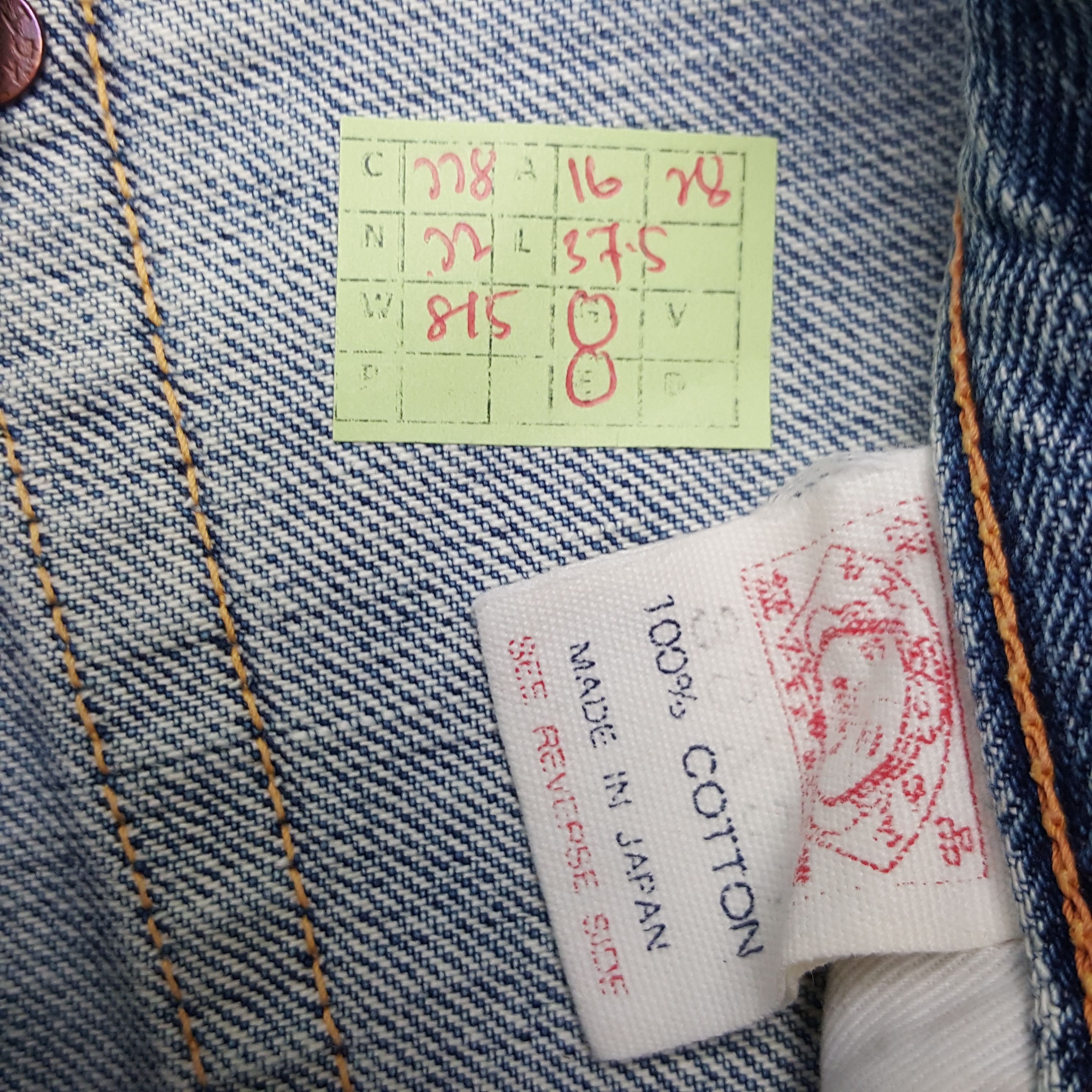 Evisu × Japanese Brand × Vintage Vintage Evisu Japanese Brand Daicock Custom Art Denim Jeans Size US 32 / EU 48 - 8 Thumbnail