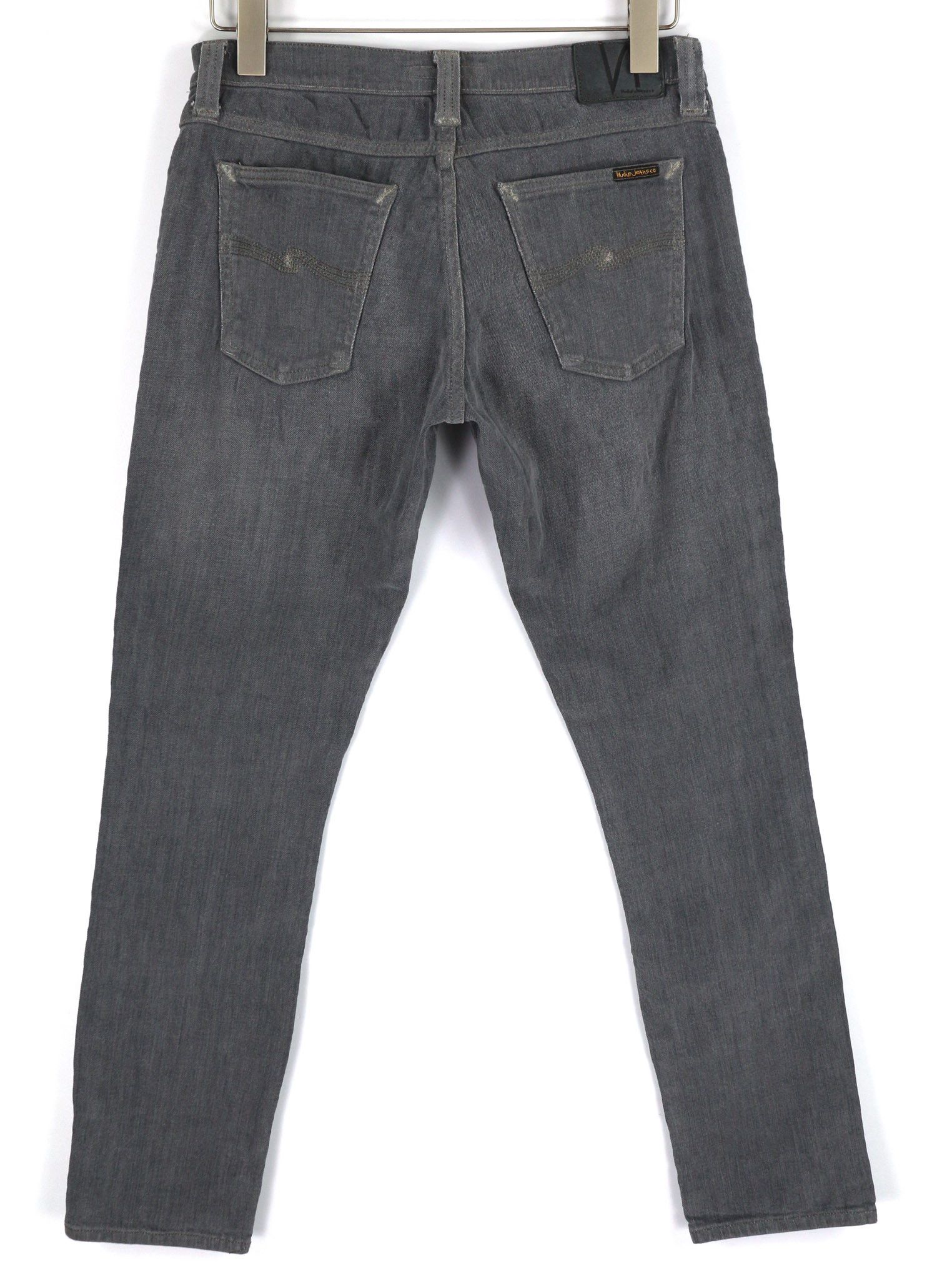 Nudie Jeans TIGHT LONG JOHN W30/L32 Organic Charcoal Leg 82695 Size US 30 / EU 46 - 2 Thumbnail