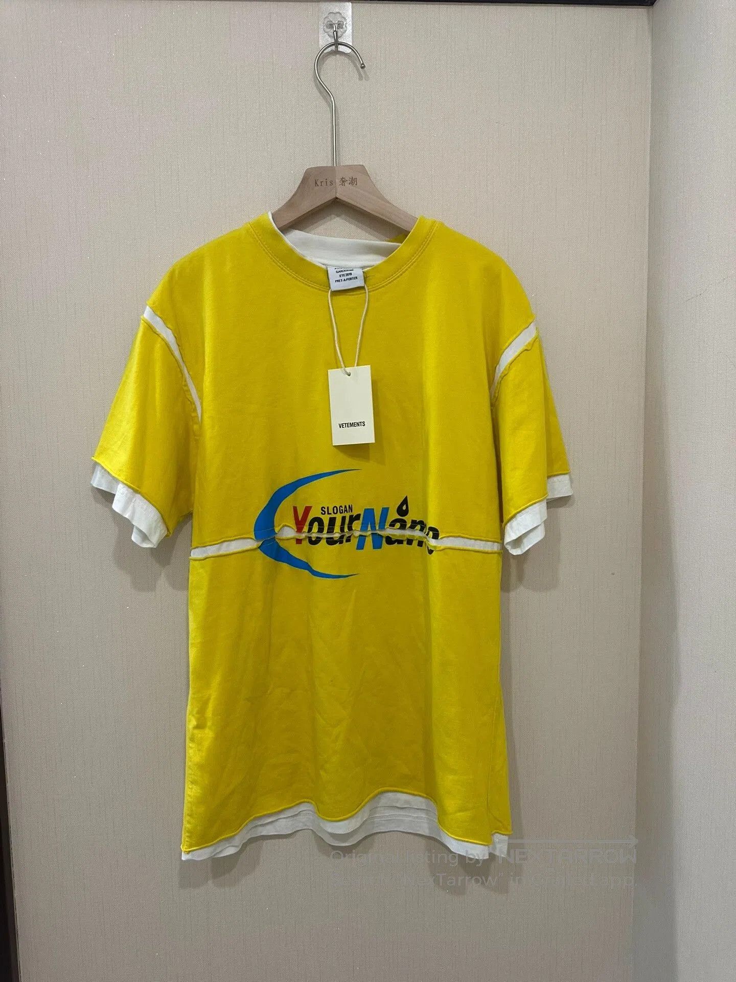 Vetements vetements double layer deconstructed t. Size US XS / EU 42 / 0 - 1 Thumbnail