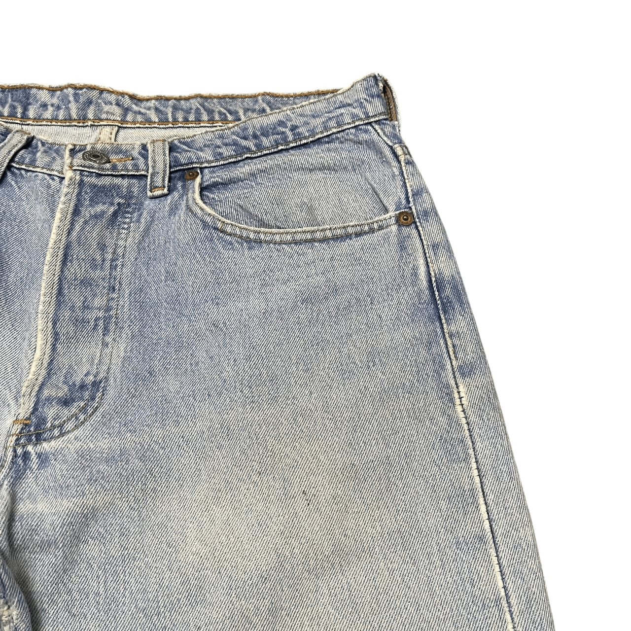 Levi's Vintage Levis 501 Distressed Denim 32x34 Size US 32 / EU 48 - 5 Thumbnail