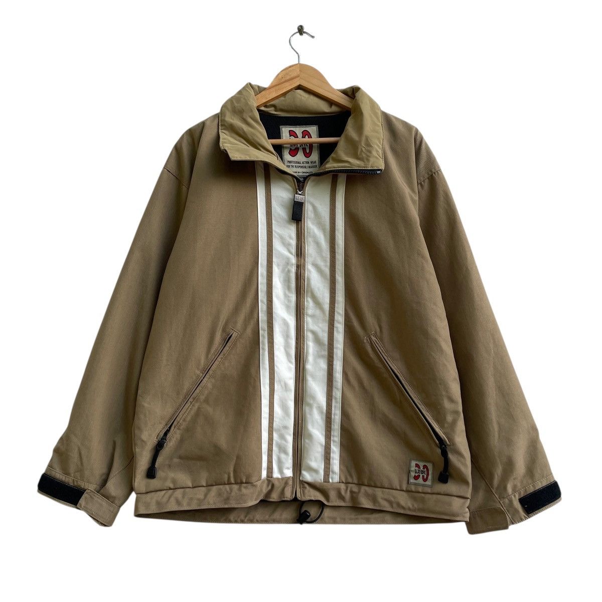 💥Vintage Goldwin Back Bowl Stripe Jacket