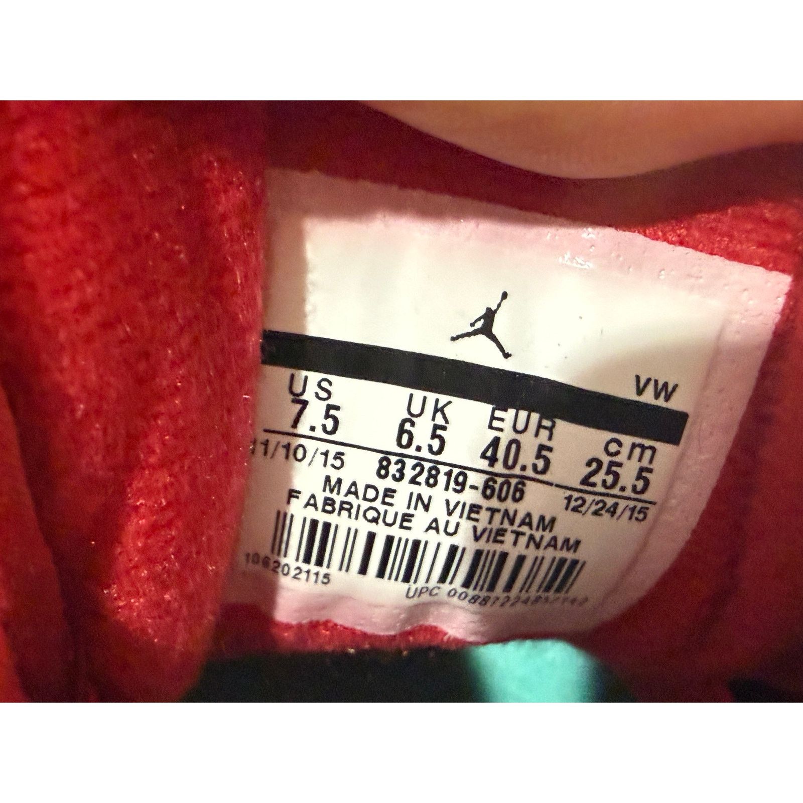 Jordan Brand Jordan 2 Retro Low Gym Red Size 7.5 832819-606 Rare Sneaker Size US 7.5 / EU 40-41 - 7 Thumbnail