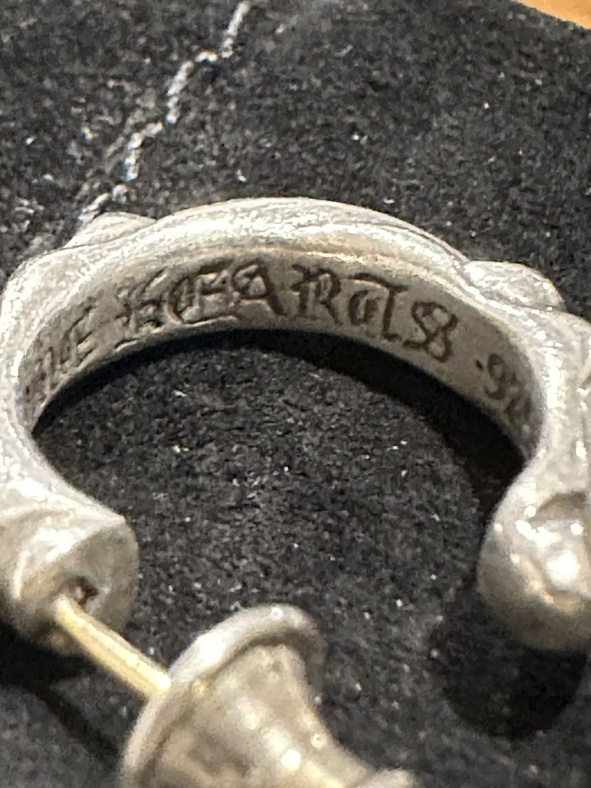 Chrome Hearts Chrome Hearts Scroll Hoop Earring Size ONE SIZE - 5 Thumbnail
