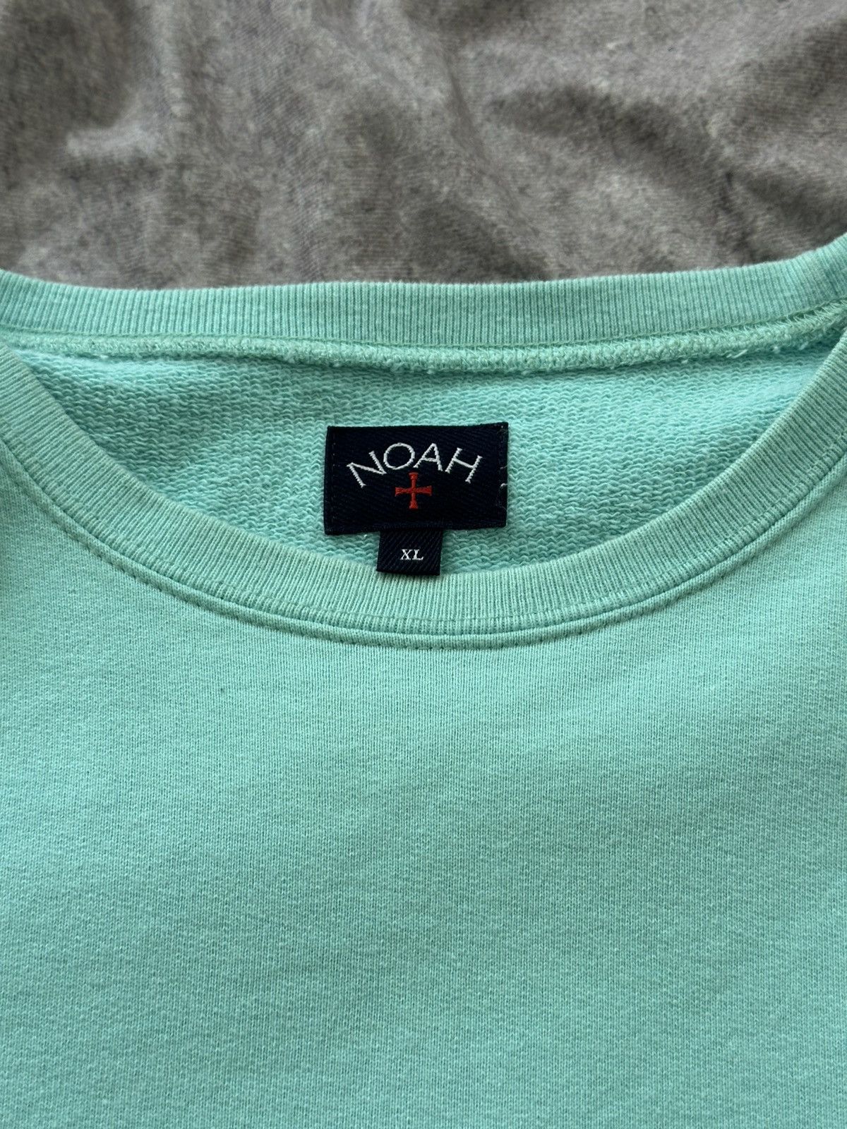 Noah NOAH NYC "It's a very deep sea" Sky Blue Sweatshirt Size XL Size US XL / EU 56 / 4 - 12 Thumbnail