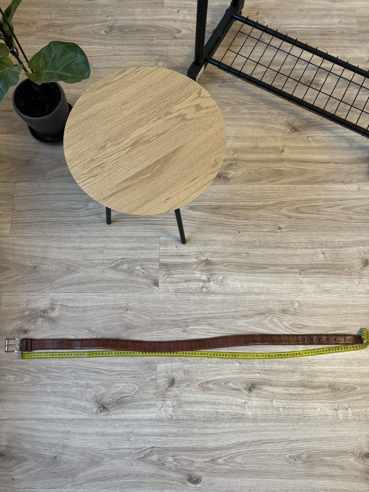 Brioni × Vintage Vintage Brioni Genuine Crocodile Leather Belt Size ONE SIZE - 8 Thumbnail