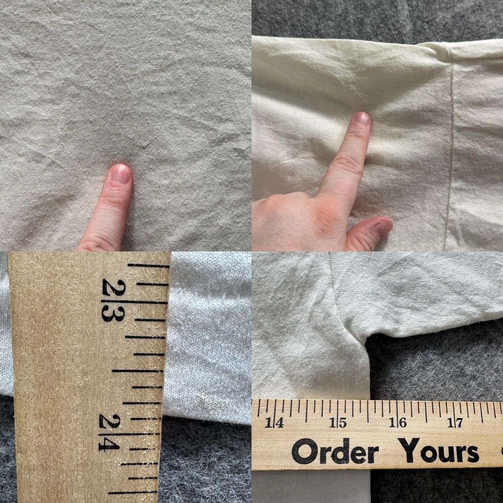 Vintage VINTAGE Volleyball Shirt Mens M White Graphic Tee Crewneck Cotton Jersey SS 90s Size US M / EU 48-50 / 2 - 11 Thumbnail