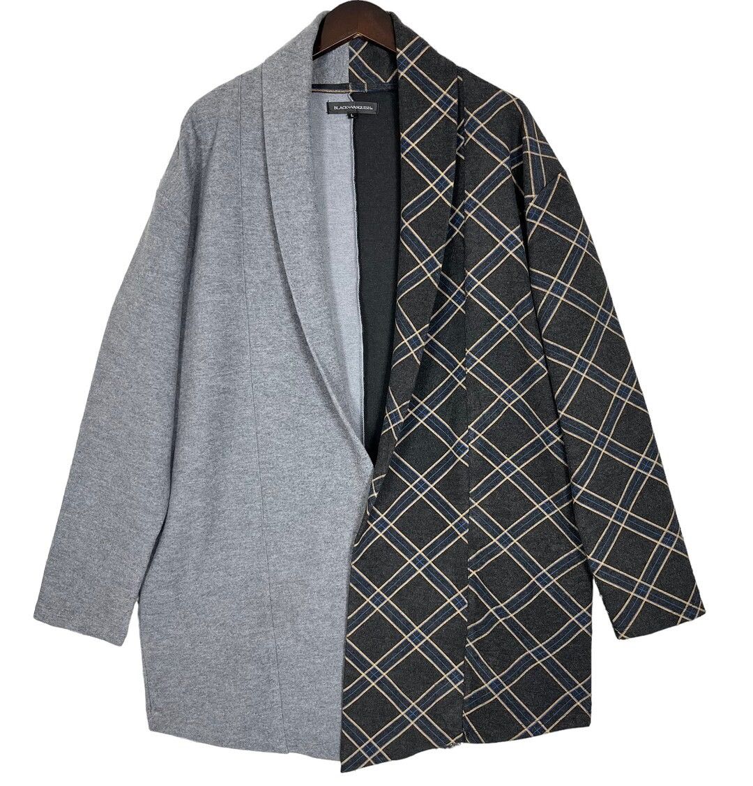 Black Label × Vanquish Black by Vanquish Buttonless Overcoat Cardigan Size US M / EU 48-50 / 2 - 1 Thumbnail
