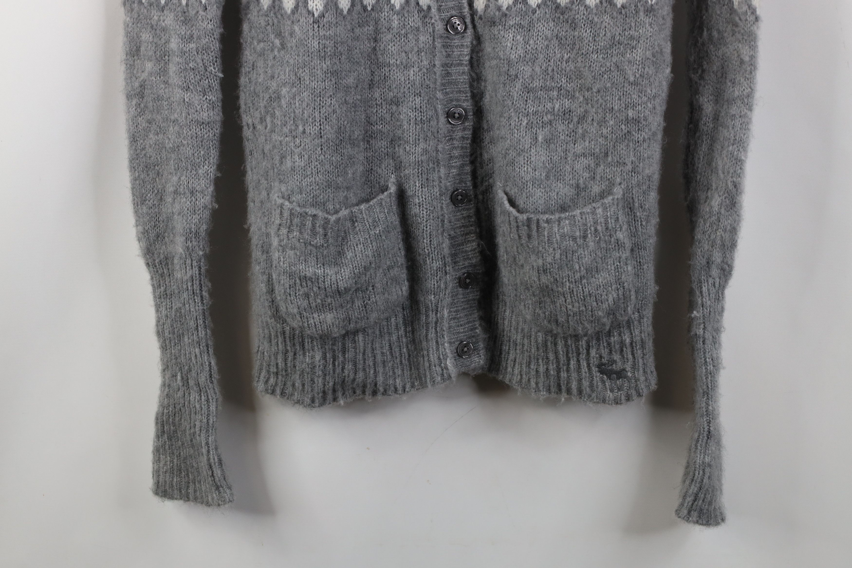 Abercrombie & Fitch Vintage 90s Y2K Abercrombie & Fitch Fair Isle Knit Sweater Size S / US 4 / IT 40 - 3 Thumbnail