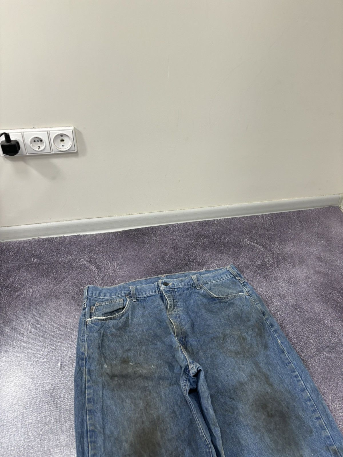Carhartt Vintage 90s Carhartt Flame Resistant USA Work Denim Jeans Size US 40 / EU 56 - 11 Thumbnail
