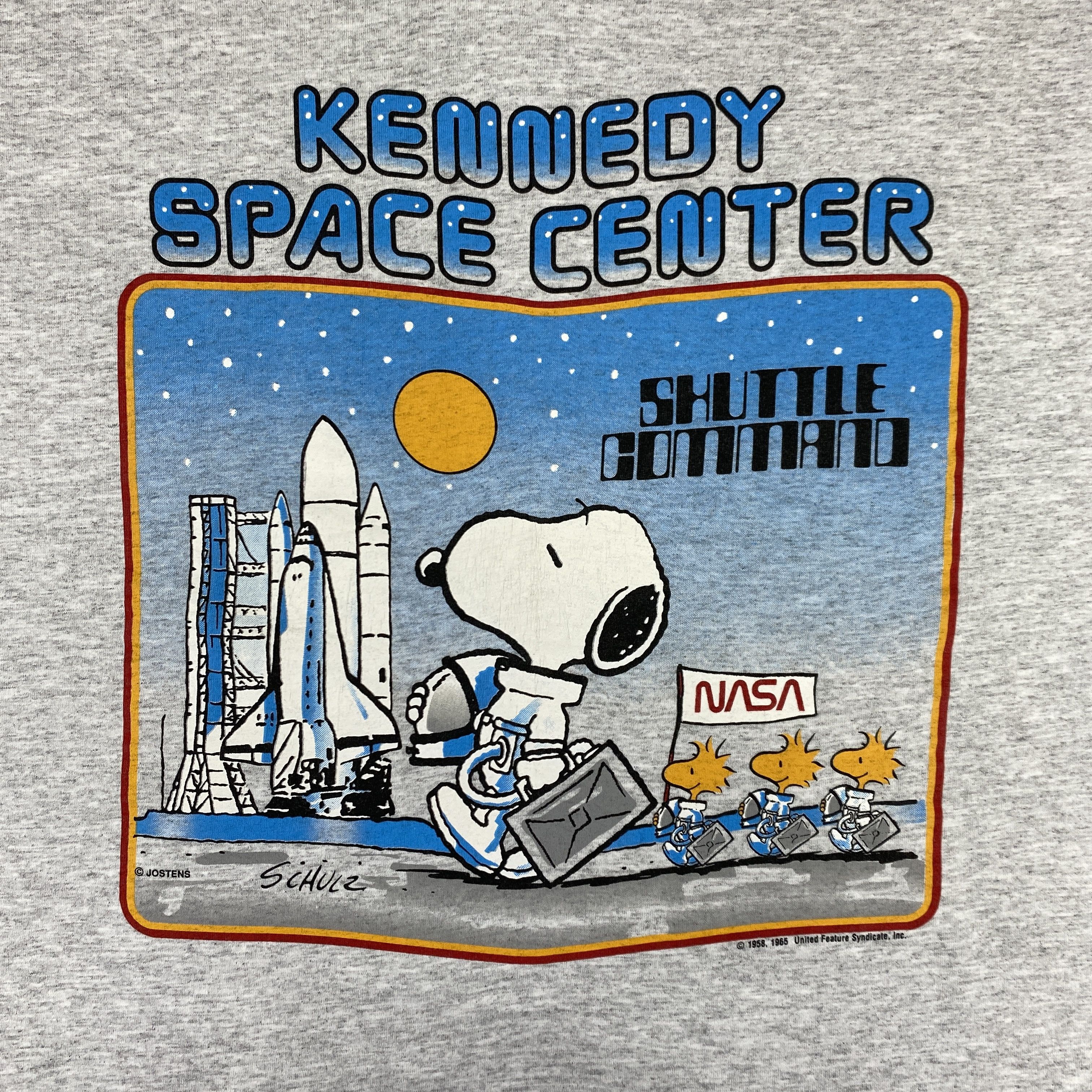 Japanese Brand Vintage NASA Snoopy Kennedy Space Center T-Shirt - L052 Size US XL / EU 56 / 4 - 5 Thumbnail