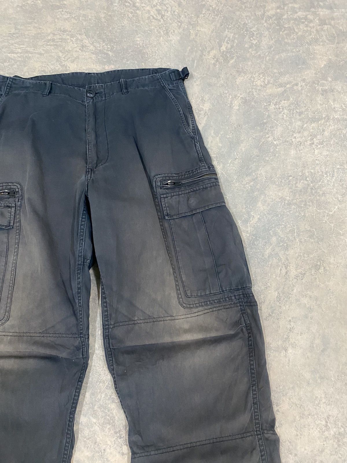 Neighborhood FADED NEIGHBORHOOD JAPAN CARGO PANTS LGB 90s Size US 34 / EU 50 - 5 Thumbnail