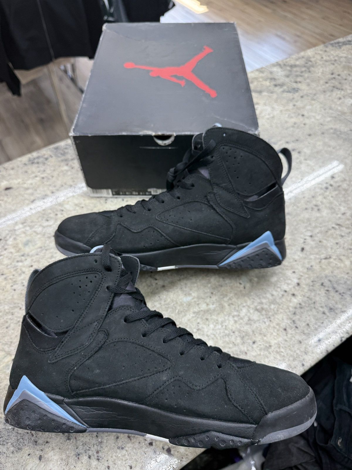 Jordan Brand Air Jordan 7 Chambray 7s Size US 11 / EU 44 - 2 Thumbnail