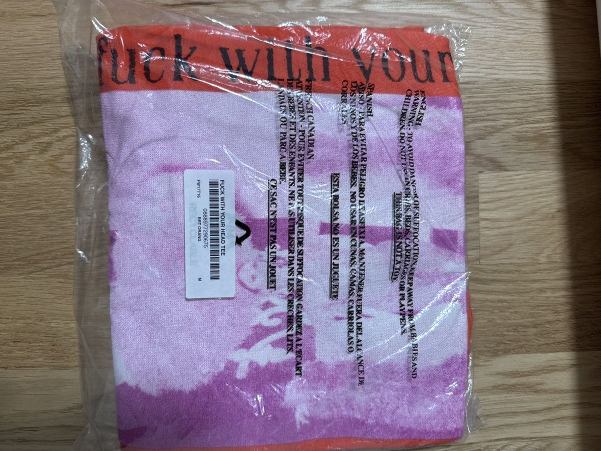 Supreme Supreme Fuck With Your Head Tee /fw17 Size US M / EU 48-50 / 2 - 3 Thumbnail