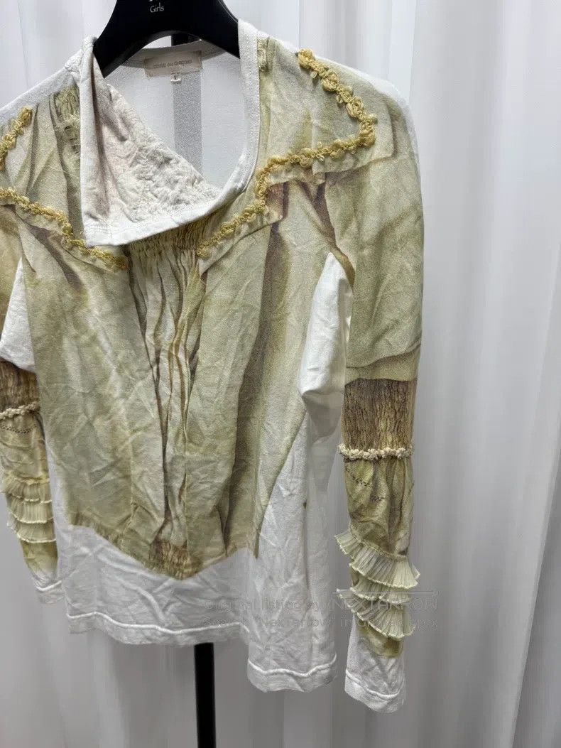 Comme des Garcons Comme Des Garcons Lace printed long-sleeve, Corpse Bride Size L / US 10 / IT 46 - 2 Thumbnail