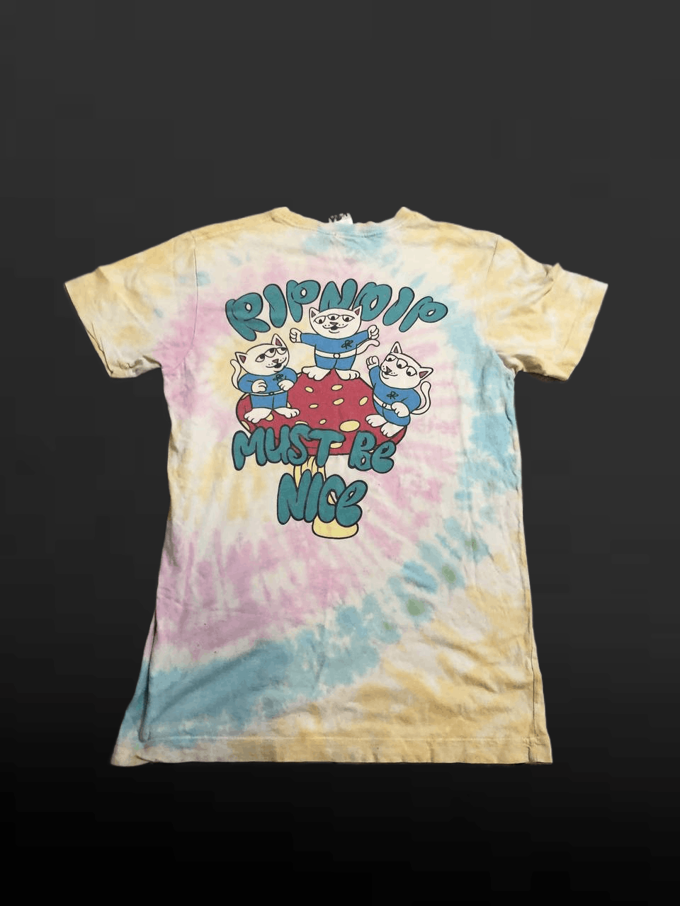RIPNDIP RIP N DIP ALIEN NERM TEE GOLD RAINBOW streetwear Size US S / EU 44-46 / 1 - 1 Thumbnail