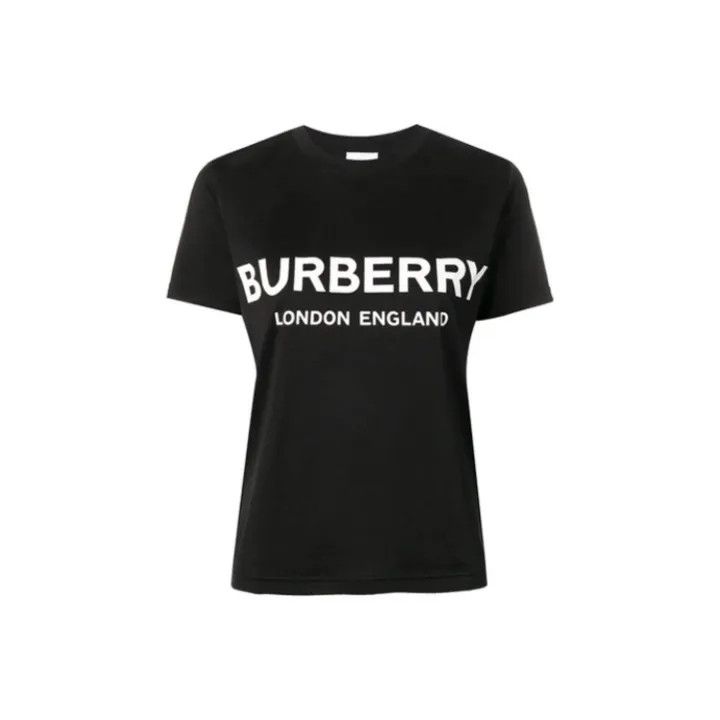 Burberry Burberry Logo Short Sleeve T-Shirt for Women 0079 Size XS / US 0-2 / IT 36-38 - 1 Thumbnail