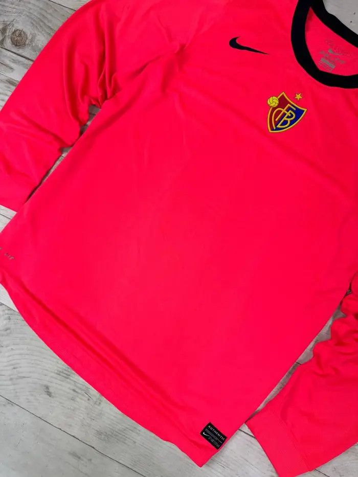 Nike Nike BASEL 2011 2012 PLAYER ISSUE AWAY LONG SLEEVE Jersey Size US XXL / EU 58 / 5 - 4 Thumbnail