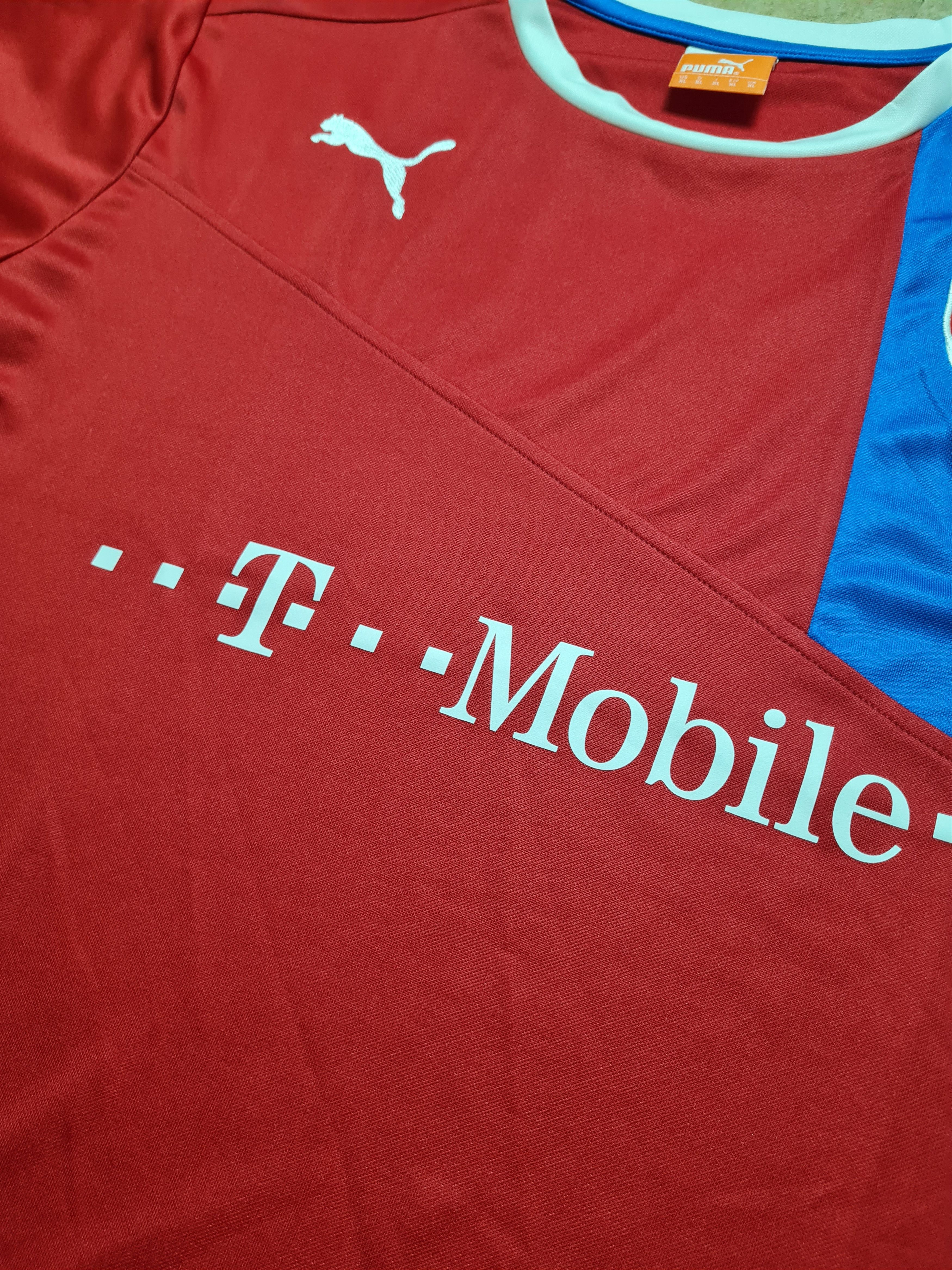 Puma JERSEY PUMA CZECH REPUBLIC 2012/013 FOOTBALL SHIRT SOCCER Size US XL / EU 56 / 4 - 12 Thumbnail