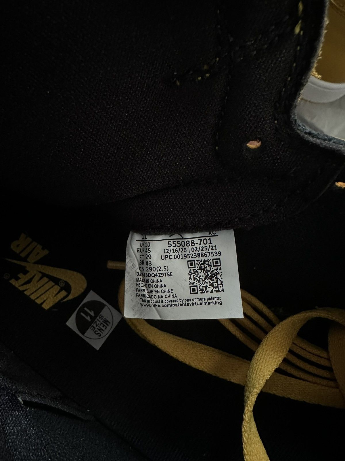 Jordan Brand Jordan 1 High Retro Pollen Size US 11 / EU 44 - 7 Thumbnail