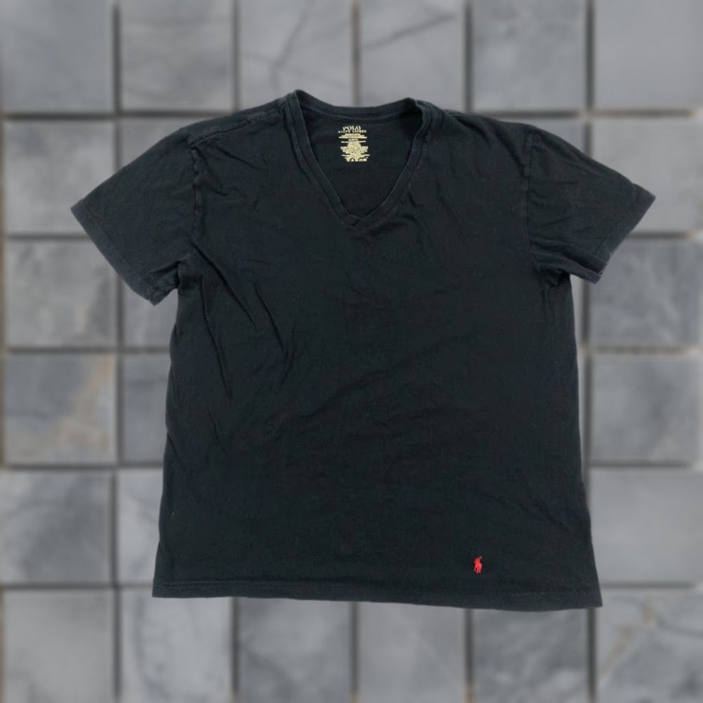 Polo Ralph Lauren Polo Ralph Lauren Shirt Men's XL Black Short Sleeve Crew Neck Classic Fit T-Shirt Size US XL / EU 56 / 4 - 1 Thumbnail