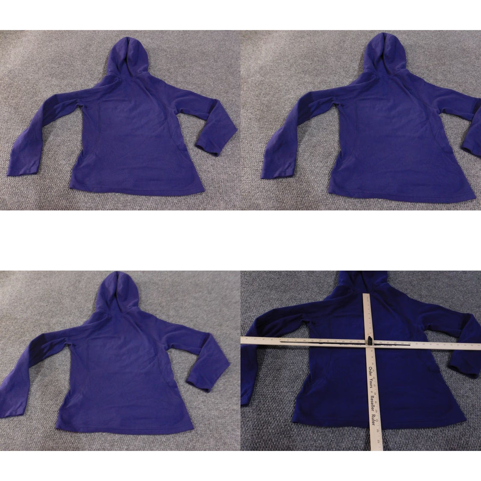 The North Face The North Face Jacket Womens Small Purple Fleece Hooded Full Zip Lightweight Outdoor Casual Size S / US 4 / IT 40 - 8 Thumbnail