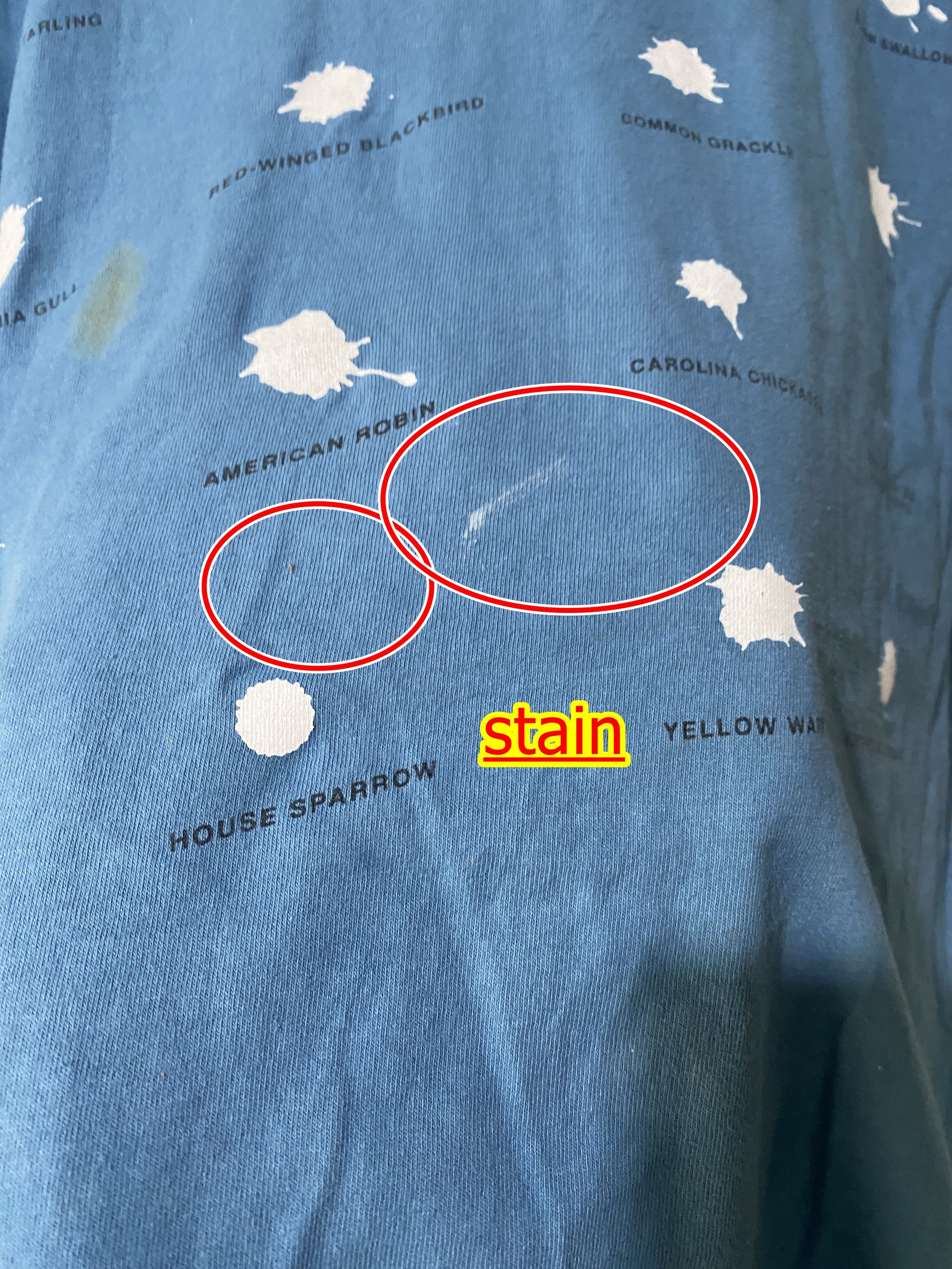 Vintage Vintage Bird Poop Identification Shirt Size US XL / EU 56 / 4 - 9 Thumbnail