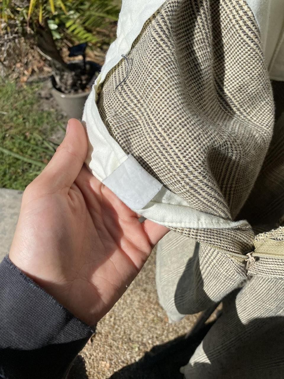 Polo Ralph Lauren Vintage Polo Ralph Lauren Cream Plaid Pleated Pants 30x34 Size US 30 / EU 46 - 8 Thumbnail