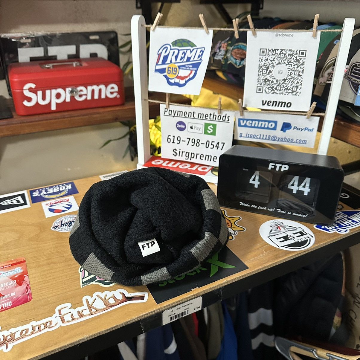 Fuck The Population Ftp checkered beanie Size ONE SIZE - 3 Thumbnail