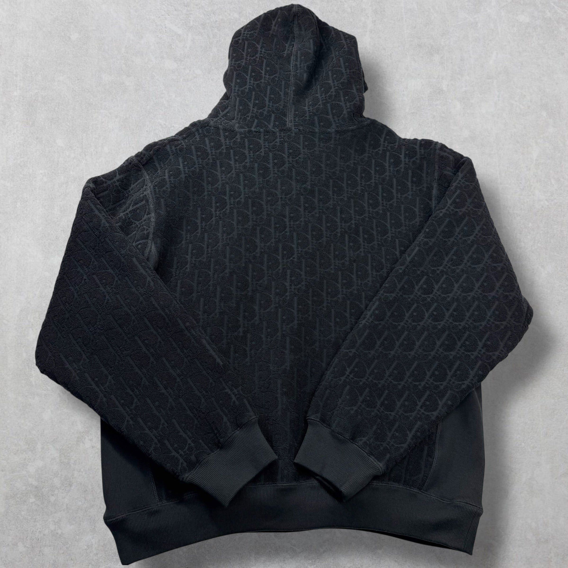 Dior Dior Oblique Relaxed-Fit Hooded Sweatshirt Black XXL Size US XXL / EU 58 / 5 - 3 Thumbnail